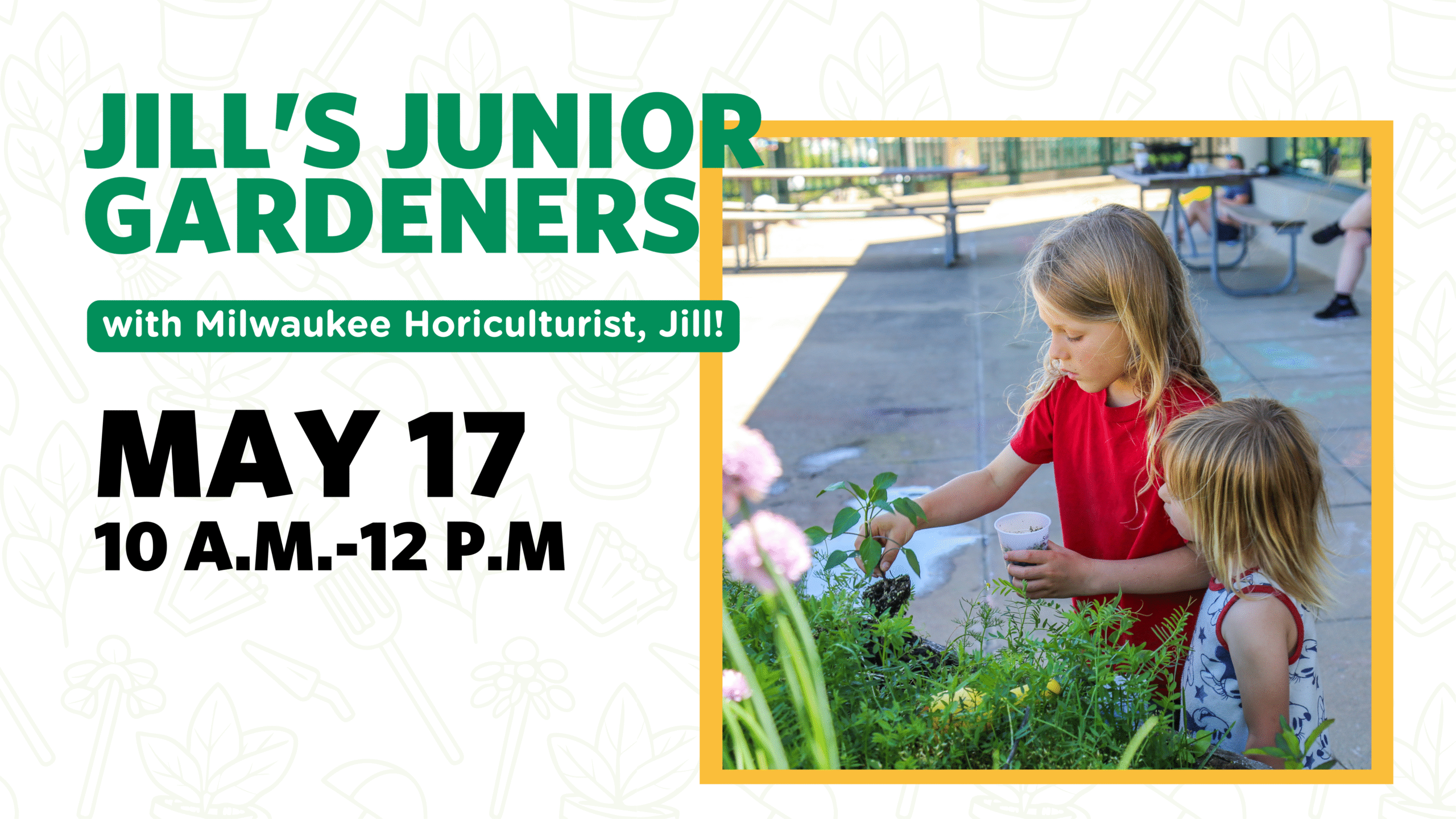 Jill's Junior Gardeners: Planting Workshop