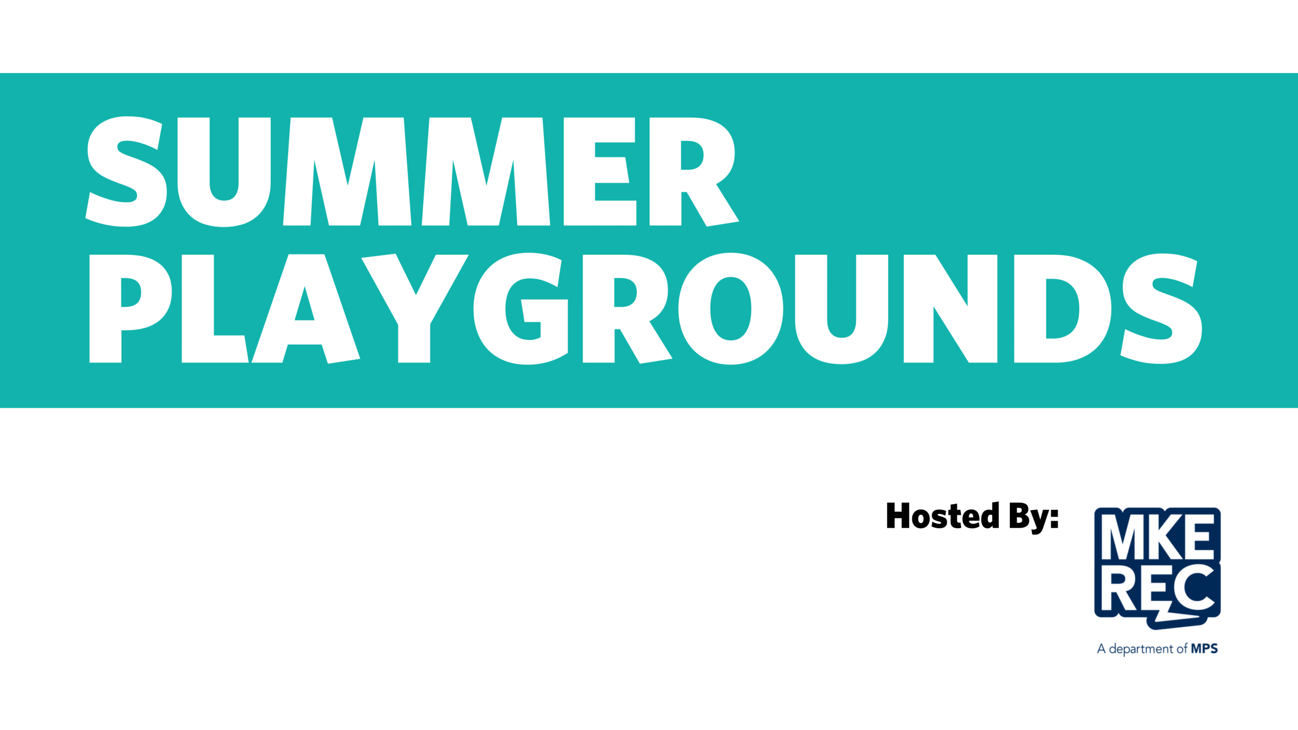 Summer Playgrounds